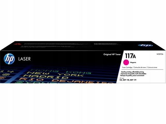 Hp 117A Purpurový Laser Toner, W2073A W2073A