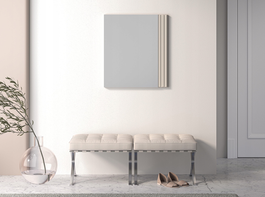 Lustro Ryflowane 53 cm Kaszmir ZOFIA ML Marka inna