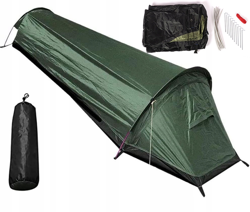 Ultralight Namiot Jednoosobowy 1 Osobowy Turystyczny Kemping 220X50 CM