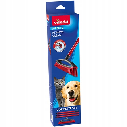 Levně Kartáč na zametání chlupů a vlasů Always Clean Vileda Pet Pro