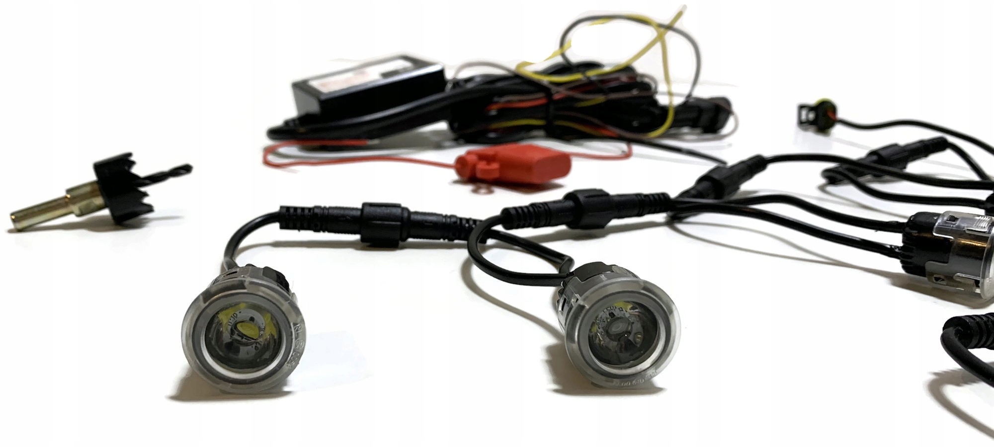 SWIATLA JAZDY DZIENNEJ 5 LED OKRAGLE FLEX PUNKTOWE Luminous Flux 900 lm