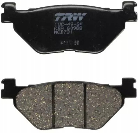 TRW KLOCKI HAMULCOWE MCB731