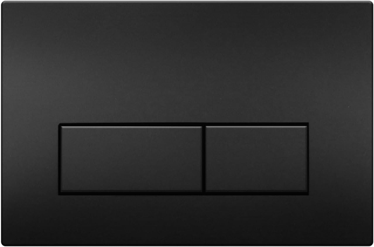 Wc splachovací tlačítko kompatibilní s Geberit Sigma UP300 UP320 Černá matná barva