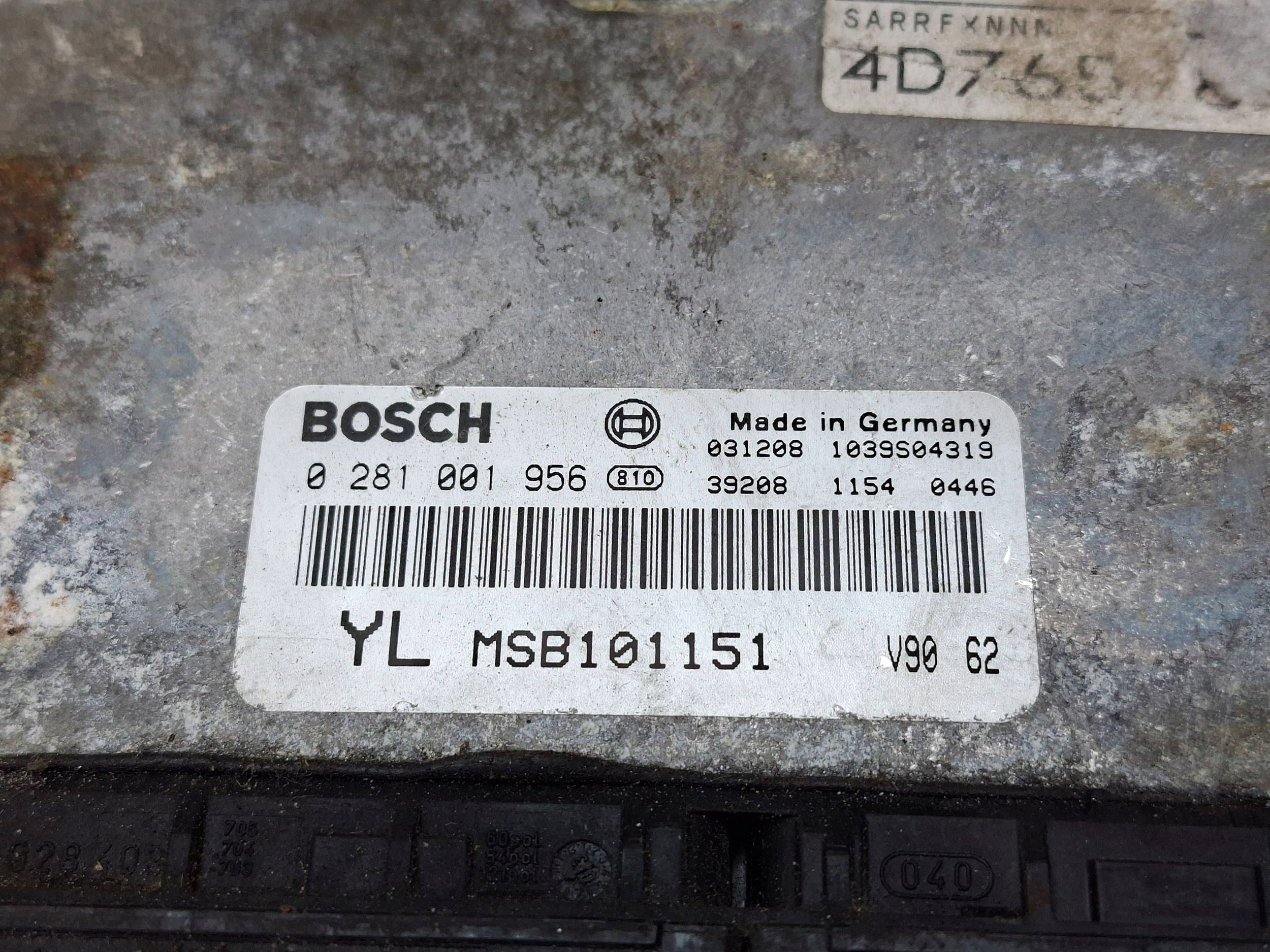Centralina computer Motore ROVER 200 95- 2.0 D 0281001956