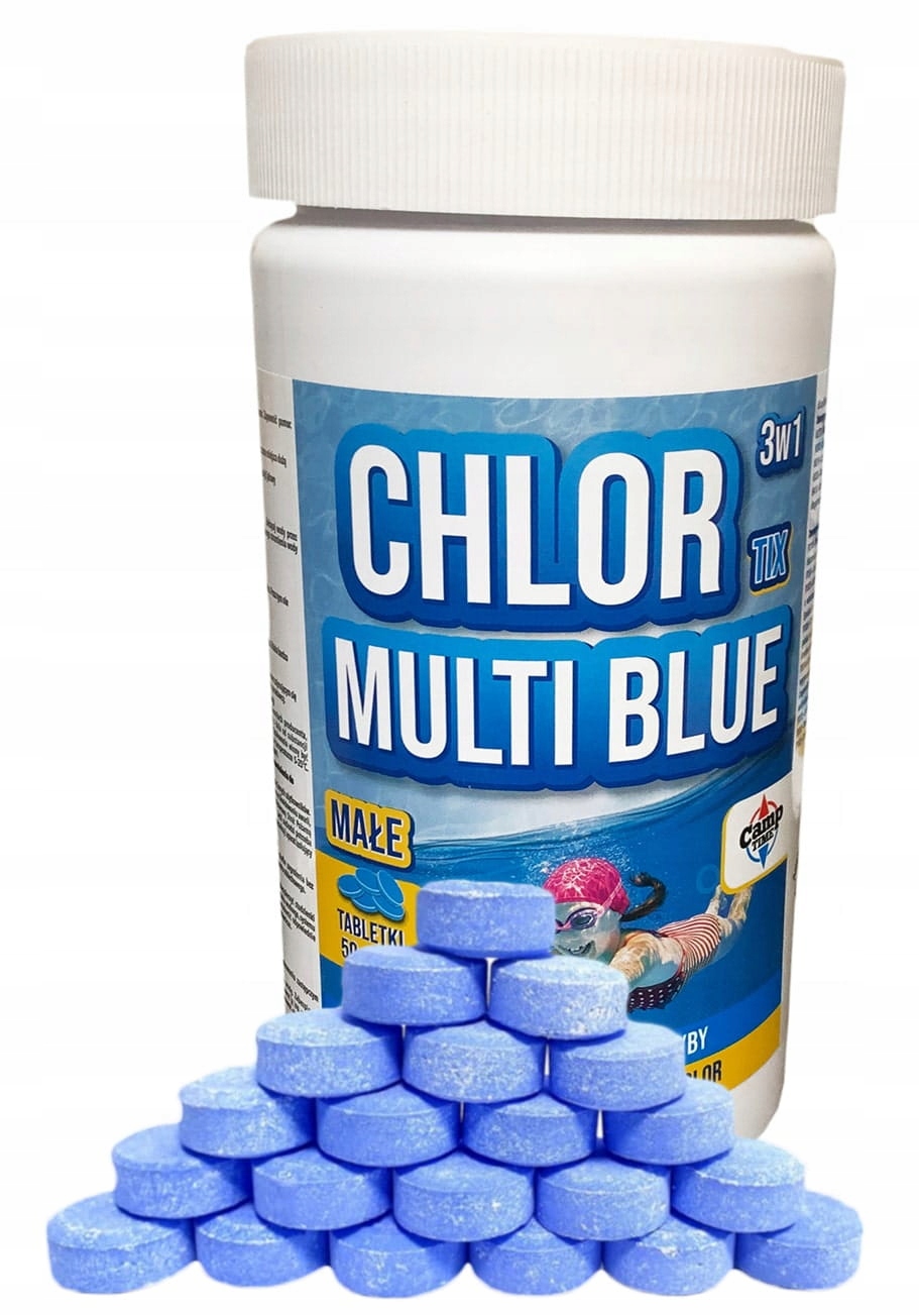 

Chlor Tabletki Do Basenu Małe 20G/1KG Skuteczne
