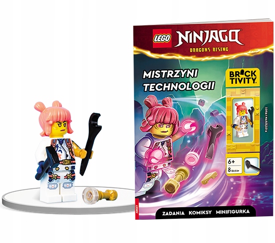 LEGO Ninjago Dragons Rising Mistrzyni Technologii + SORA i narzędzia - KD