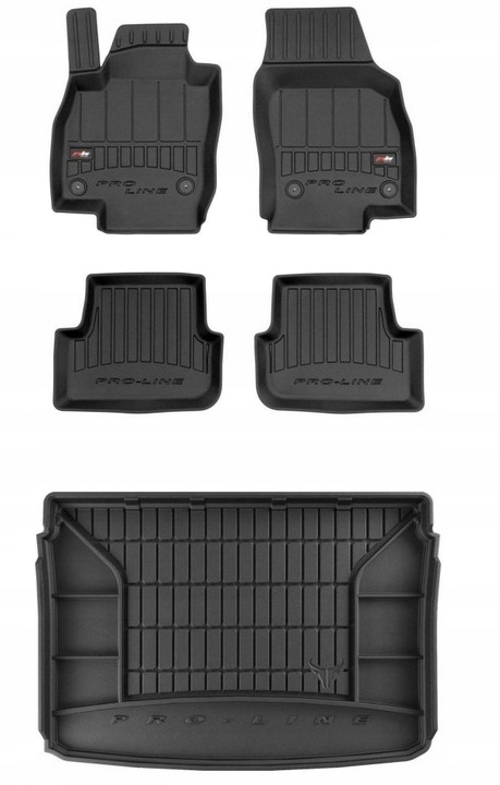 Set 3D gumové rohože Seat Arona od 2017 g