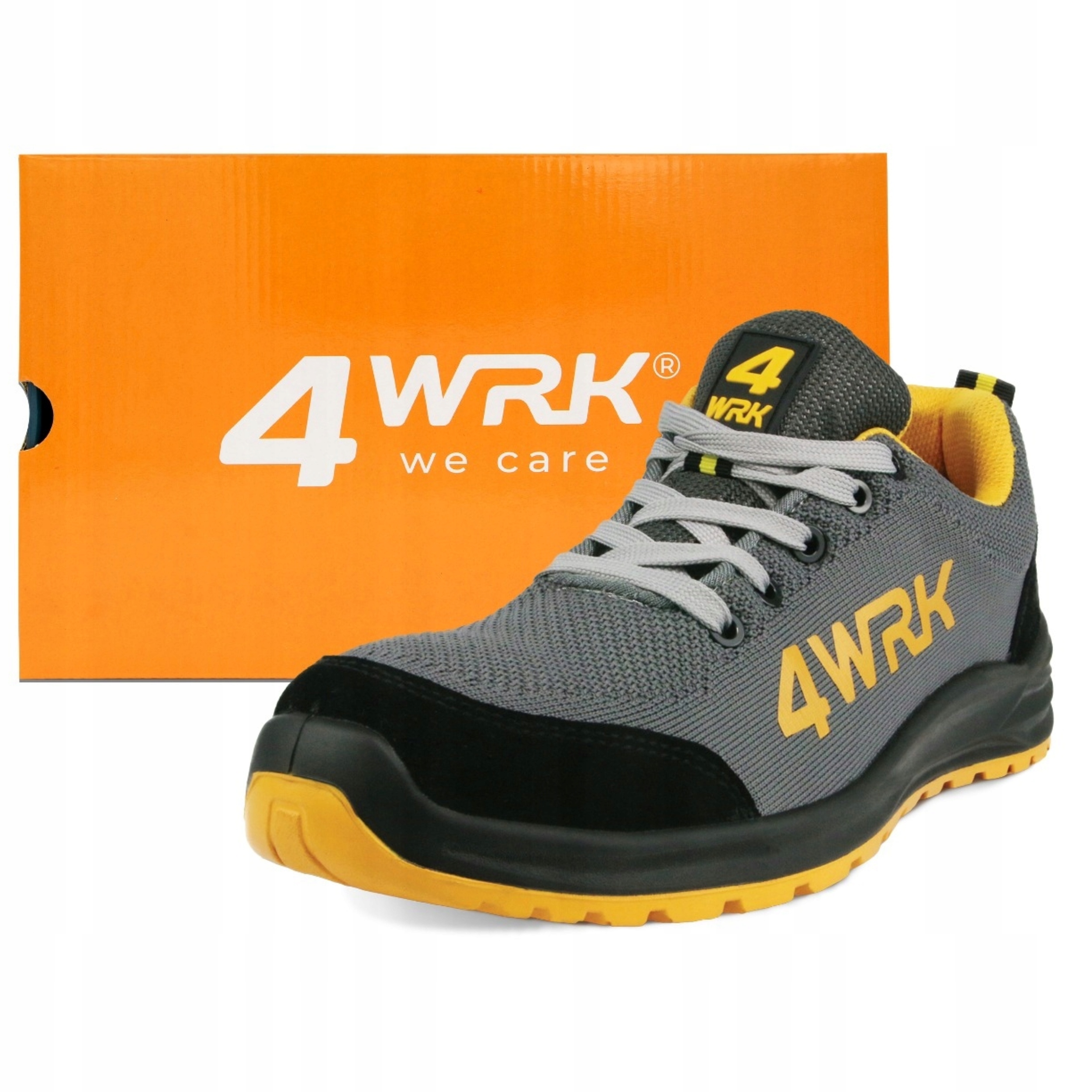 Buty robocze półbuty ochronne sportowe z Metalowym Noskiem S1P Bhp Esd 41