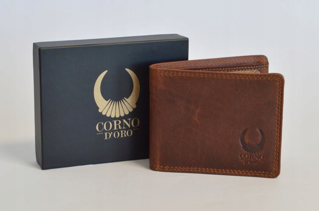 

Portfel skórzany banknotówka Corno D’oro CD573