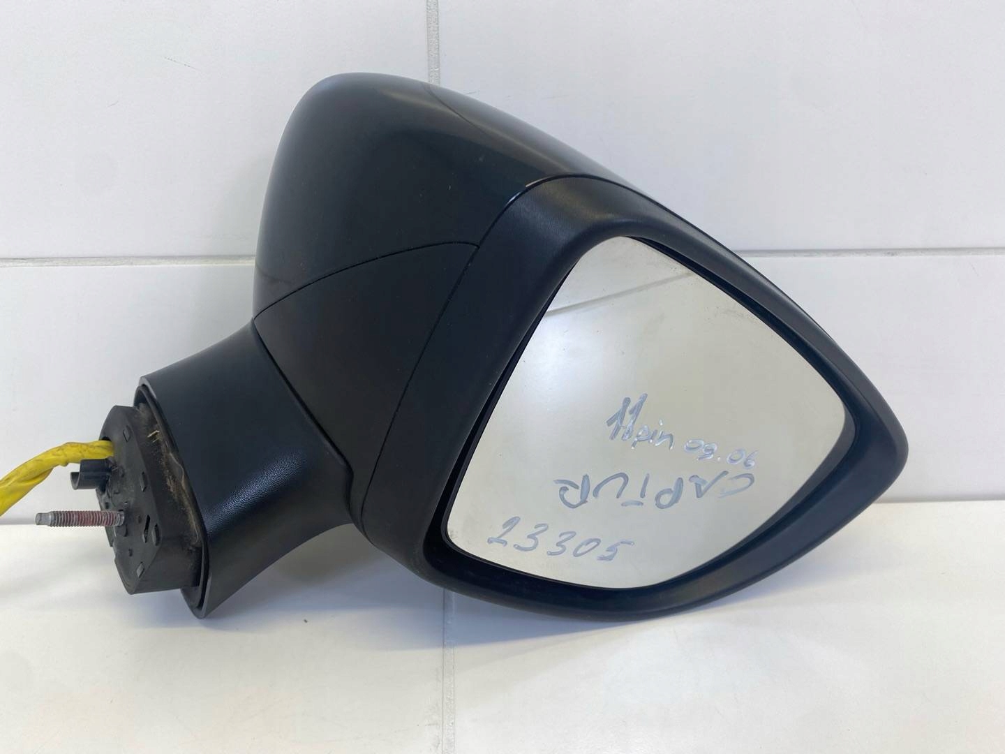 mirror exterior right side Renault Captur 2016 12863490