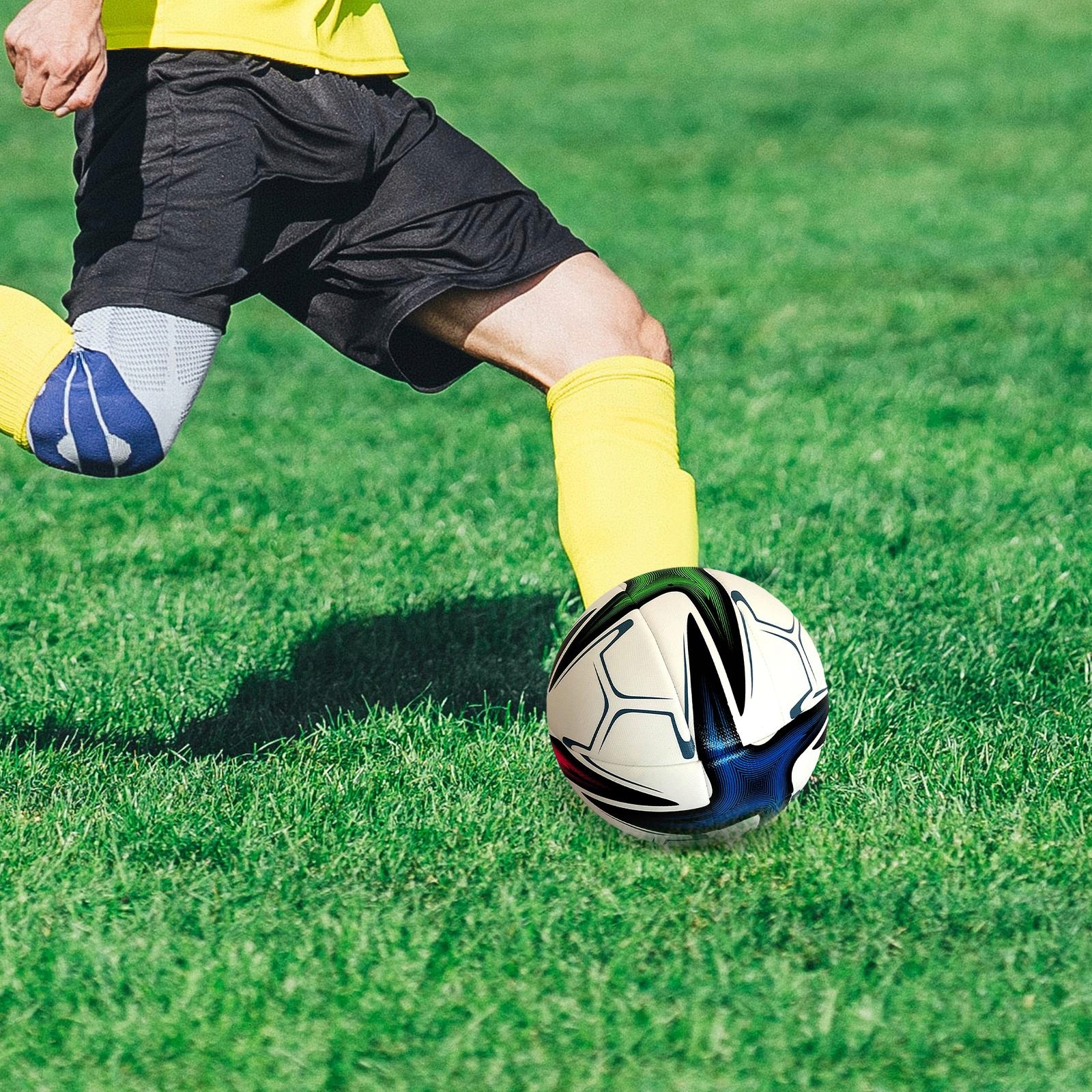 Soccer Ball Size 5 for Regular 11 A Side Use Creative Patterns Style E Rozmiar 3