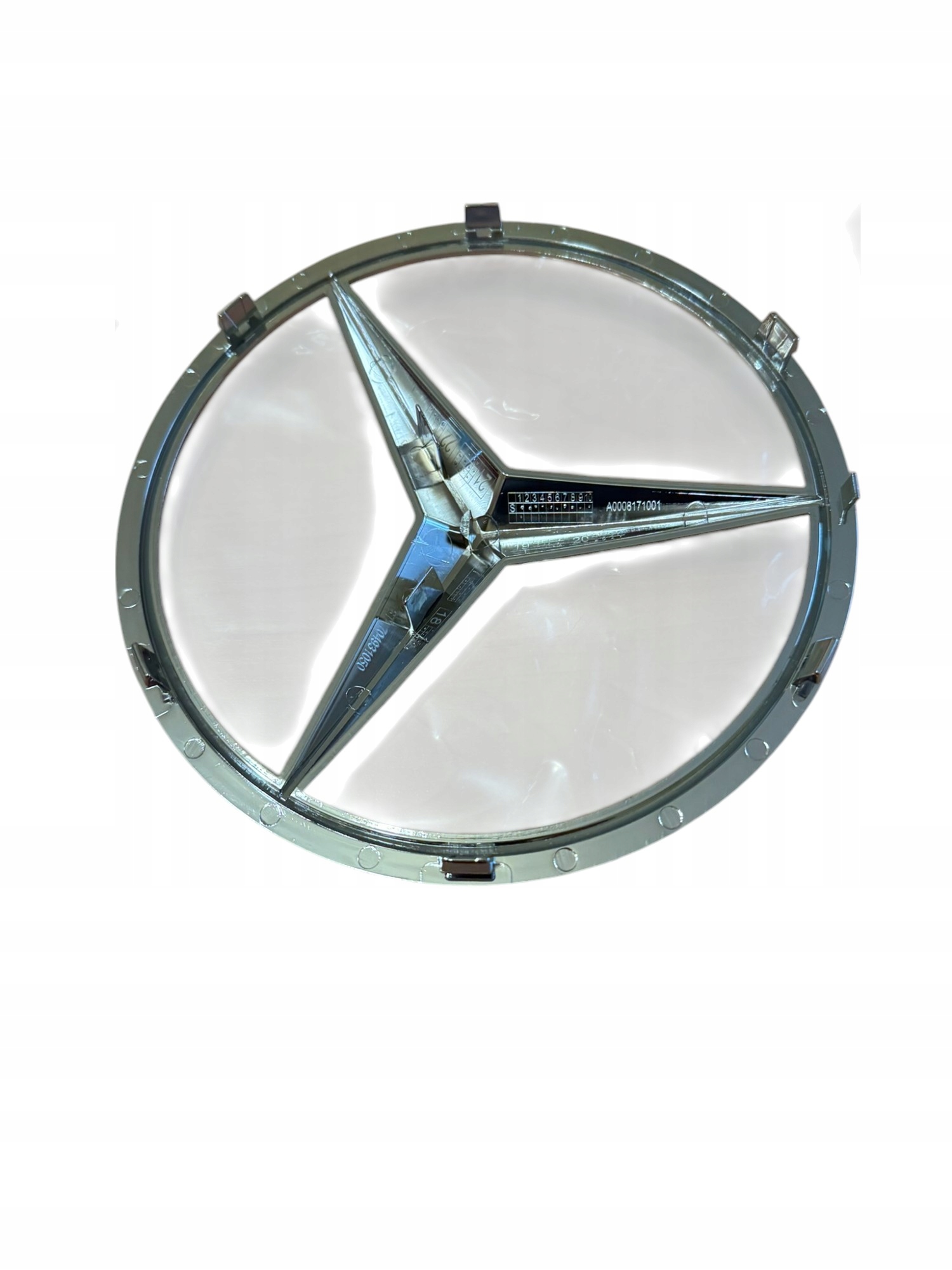EMBLEMAT ZNACZEK LOGO ATRAPY MERCEDES A0008171001 NOWY Numer katalogowy części A0008171001