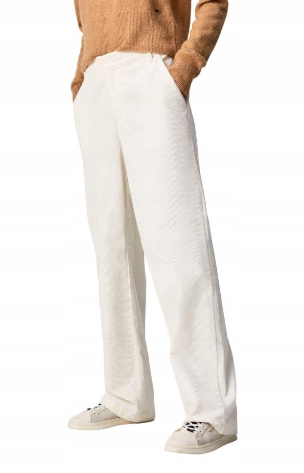 Pepe Jeans Dámské Kalhoty Krémové Dlouhé Casual M 1Z0B1_A* T4A