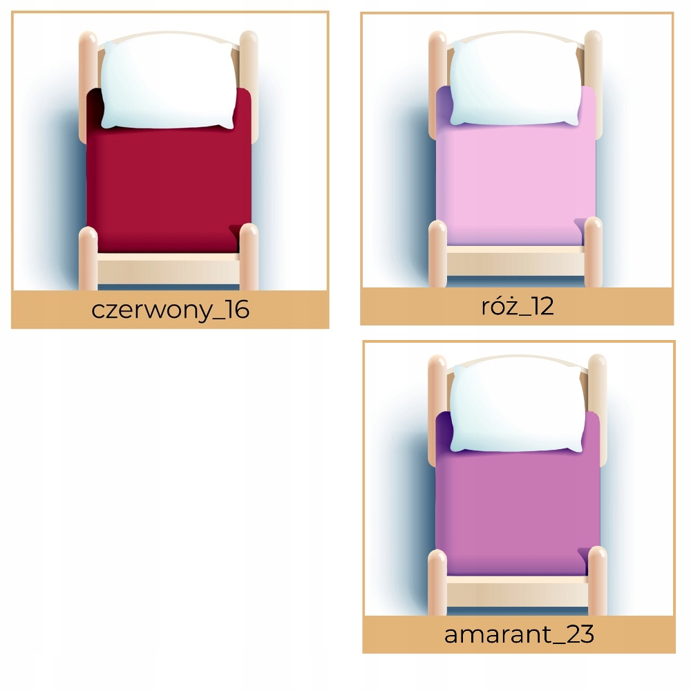 PRZEŚCIERADŁO 80x160 DZIECINNE DO ŁÓŻECZKA kolory Marka inna marka