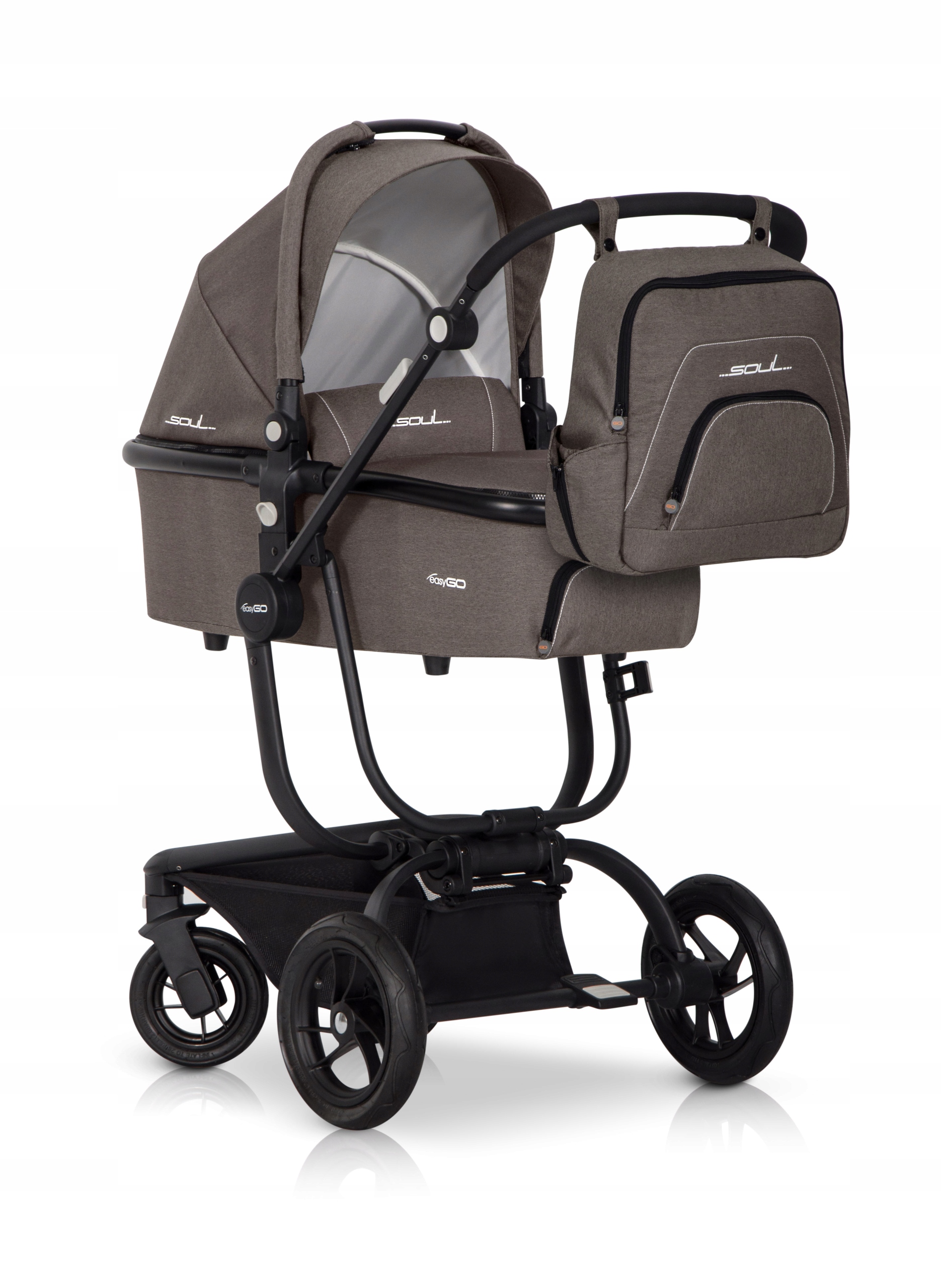 Torba do wózka dziecięcego EasyGo Soul Mocca MATA+ Stan opakowania oryginalne