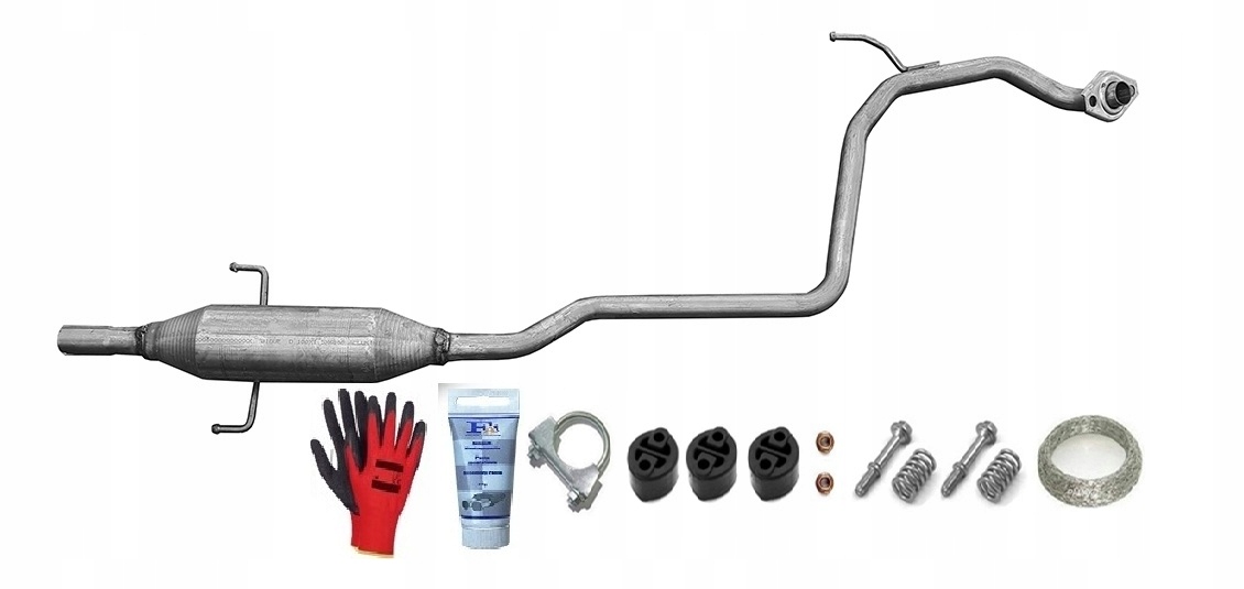 Toyota Yaris 1.0i 12V 52kW (2005-12/2012) Tlumič Japonská verze bonus