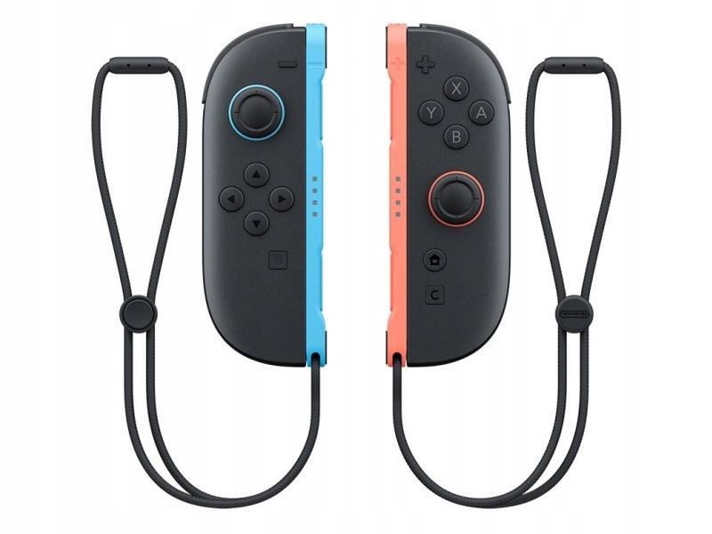 Kontroler Nintendo Switch 2 Joy-Con Czarno-czerwono-niebieski