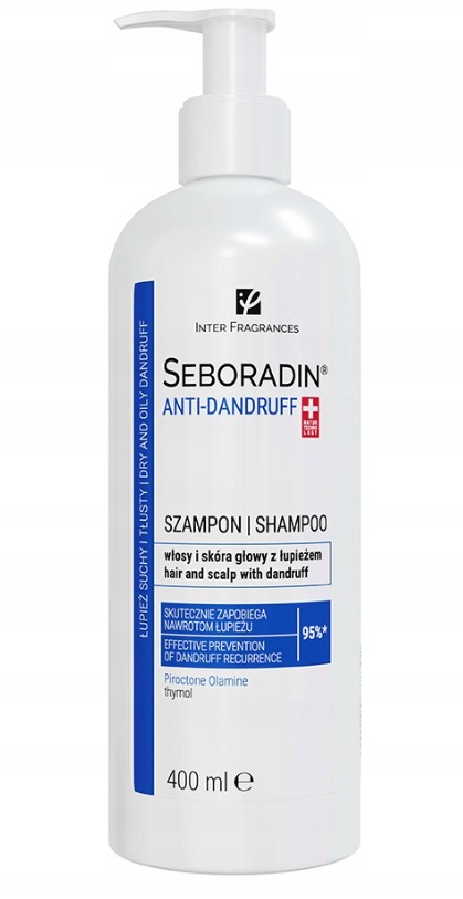 

Seboradin szampon przeciwłupieżowy 400 ml