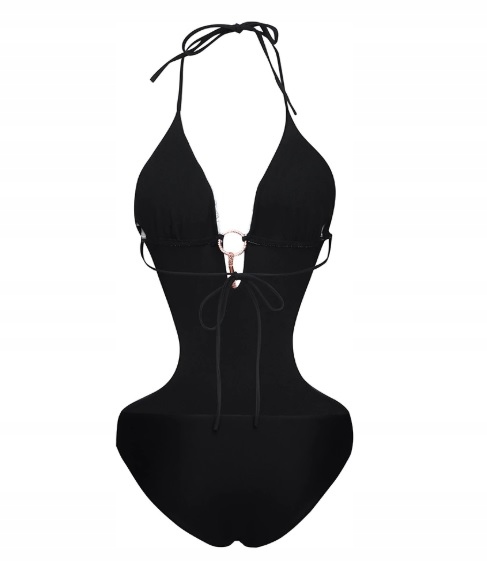 Strój kąpielowy kostium wiązany monokini L (S096) Kod producenta S096