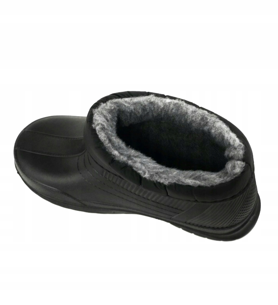 BUTY PIANKOWE LEKKIE KRÓTKIE CIEPŁE ŚNIEGOWCE KALOSZE 40 Wysokość za kostkę