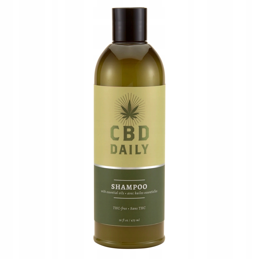 Earthly Body Šampon Cbd Daily 473 ml s konopným a arganovým olejem