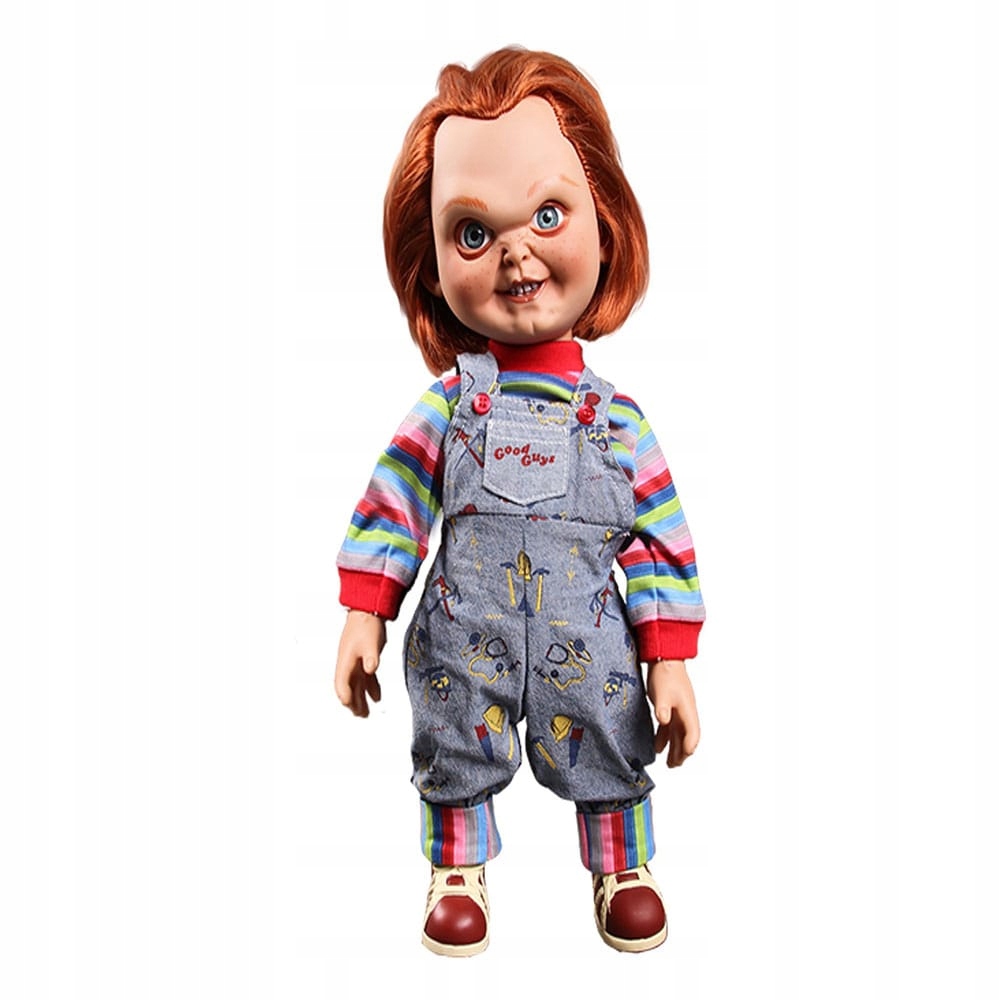 Dětská hra Mluvící ušklíbající se Chucky 38 cm Mezco panenka