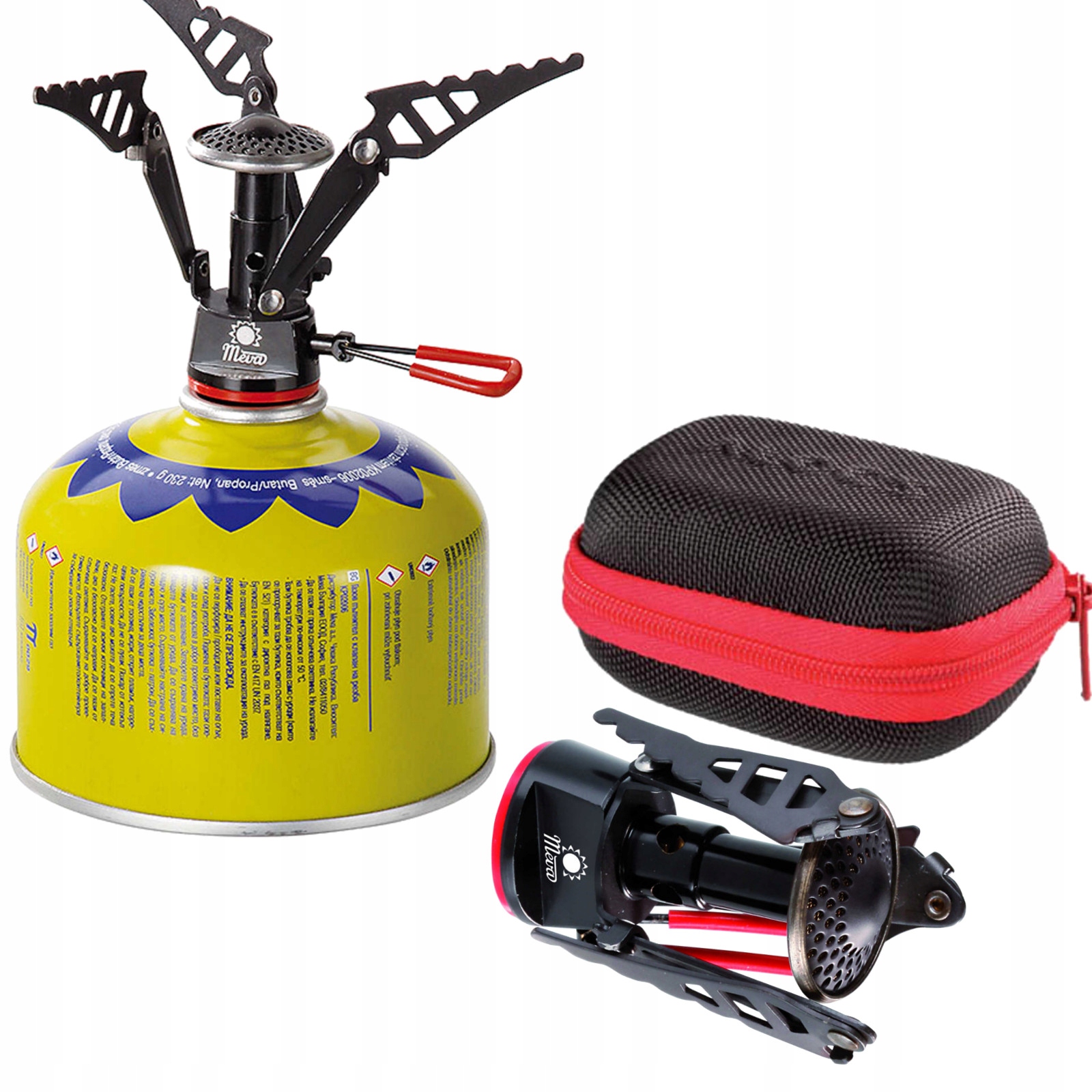 Nejlehčí turistický vařič na kartuše (ventil nebo závit) Spark 80 g 2.6 kW