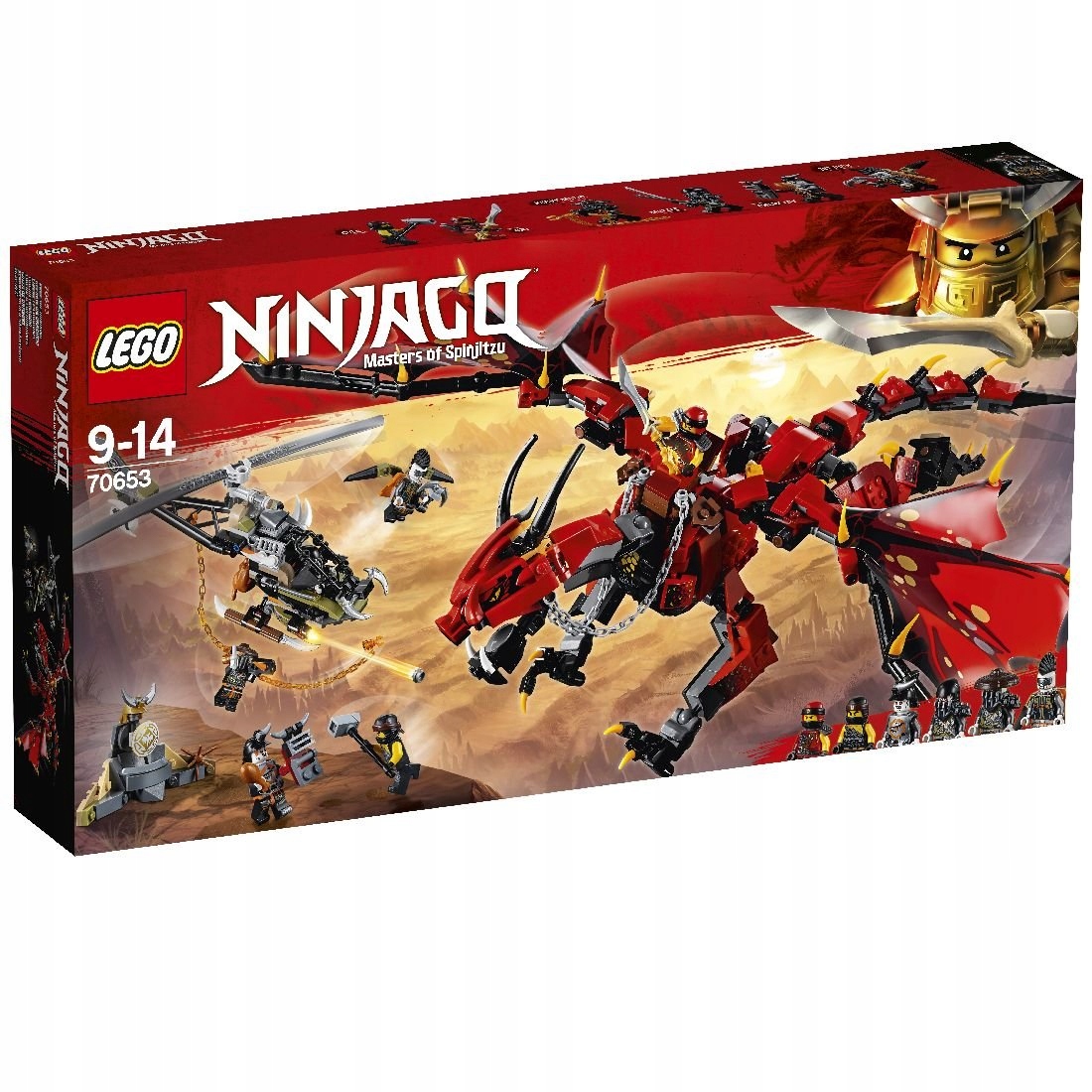 LEGO NINJAGO 70653 FIRSTBOURNE / NOWE