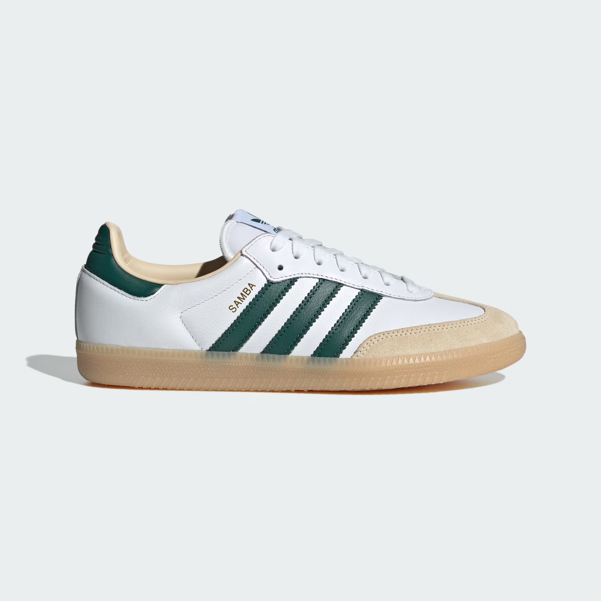 Unisexové boty Adidas Samba Og JS3831 bílé kožené 43 1/3 retro