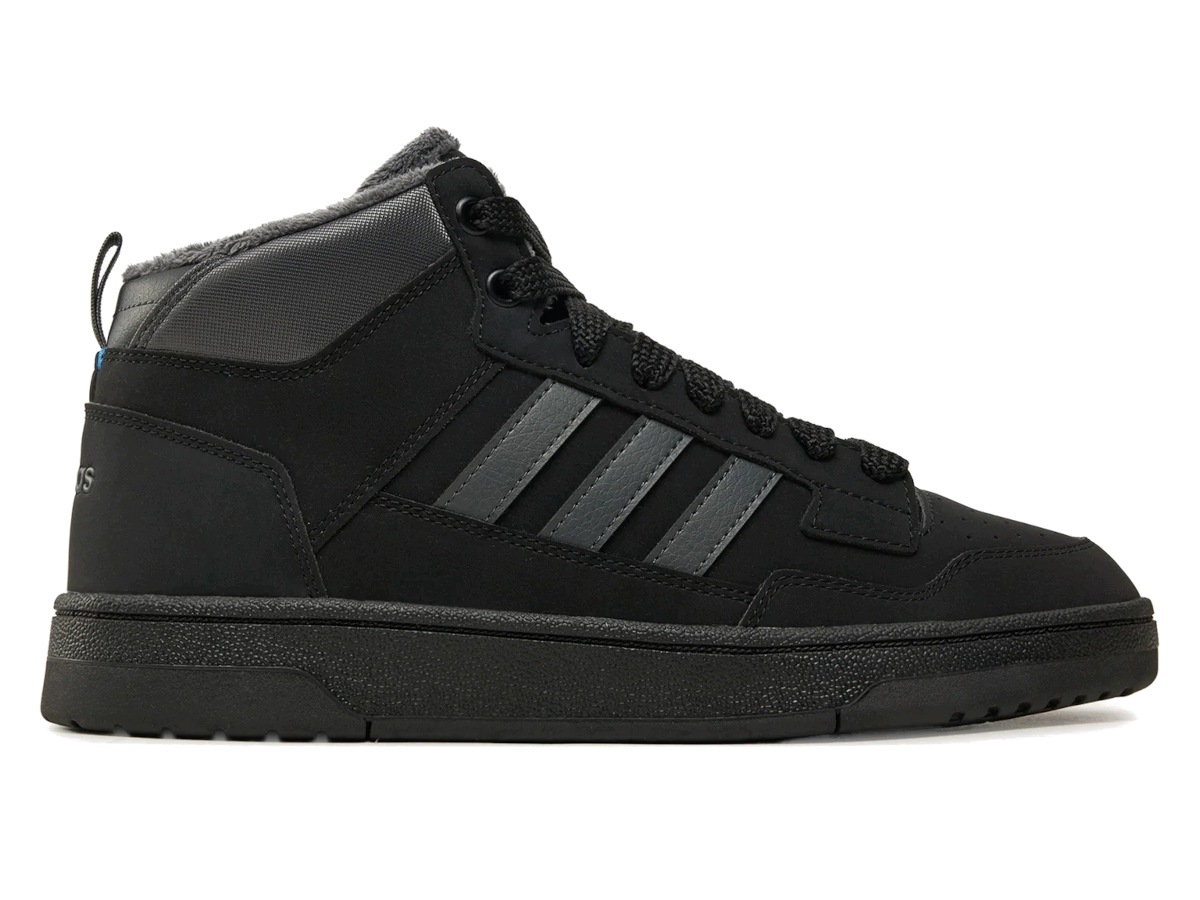 Pánské sportovní boty Adidas Rapid Court Mid Winterized JR0170, kotníkové, velikost 44