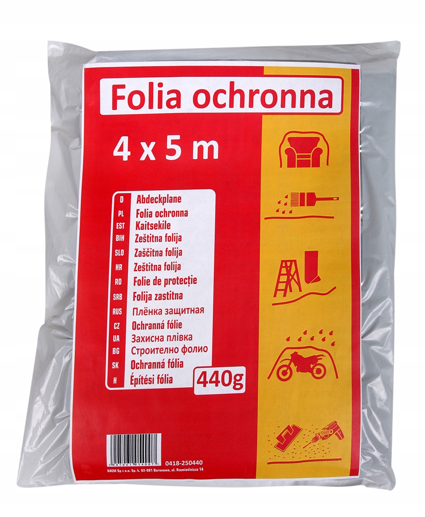 

Folia Ochronna Ldpe 4X5M 440G Kaem