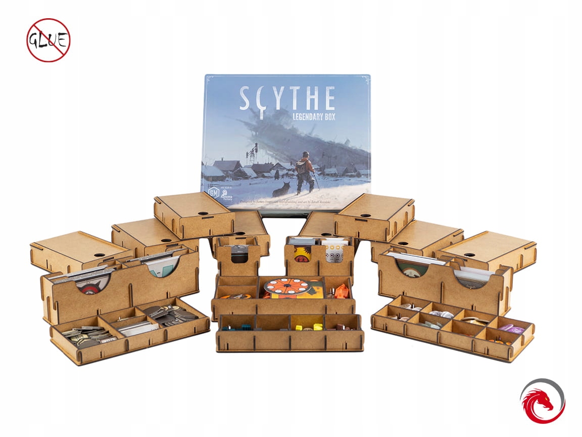 e-Raptor: Insert do gry Scythe Legendary Box