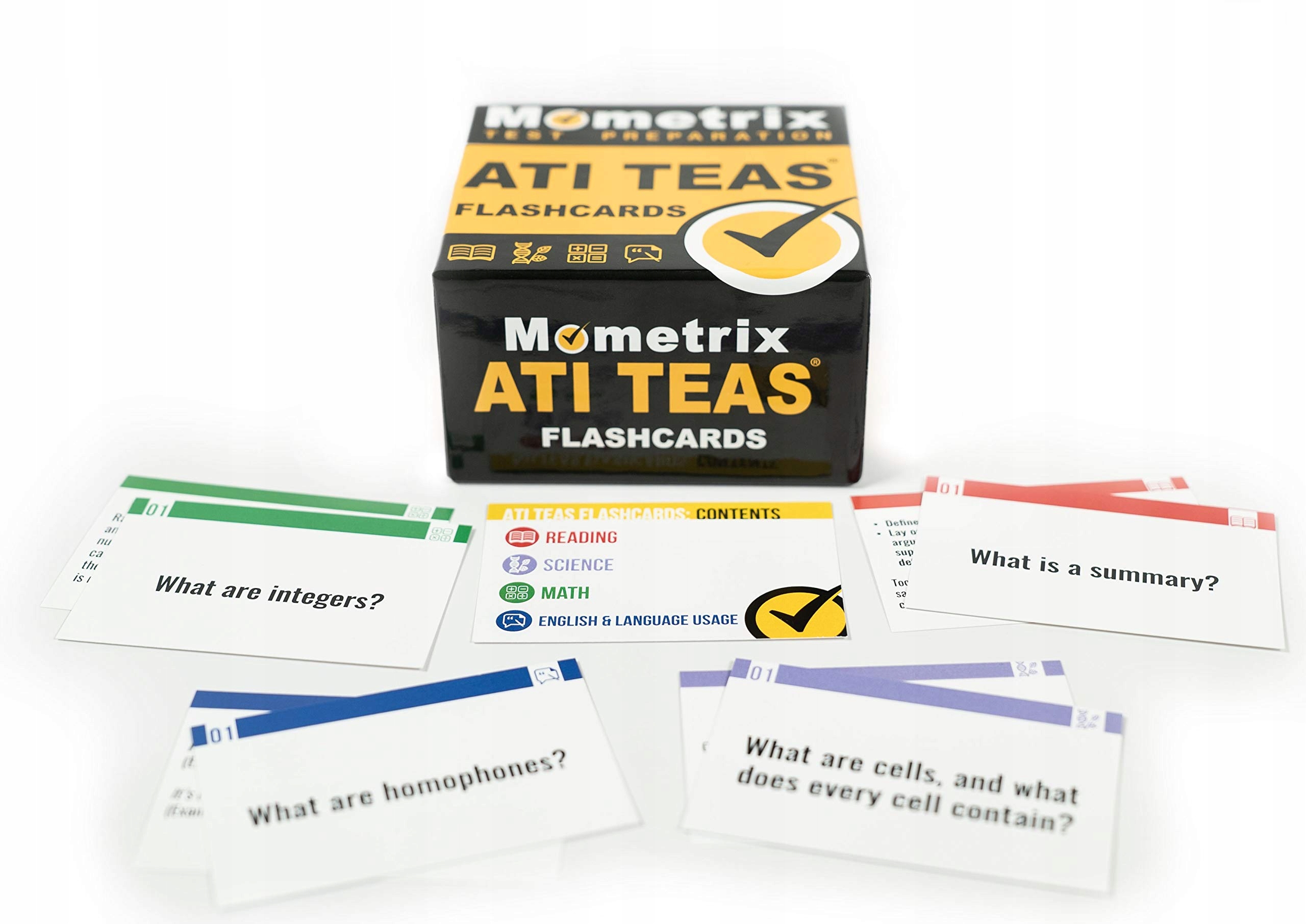 ATI TEAS Test Flashcards ATI TEAS 7 Exam Flash Cards Study Guide 2024