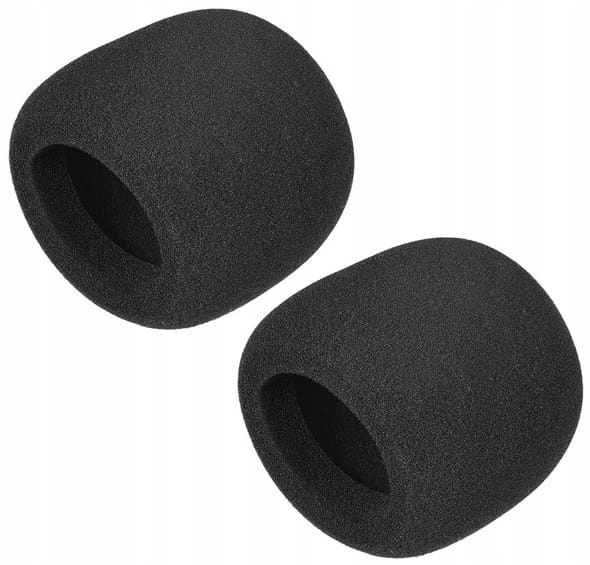 UNIWERSALNA GĄBKA MIKROFONOWA TŁUMIĄCA WIATR OCHRONNA DO MIKROFONU 40-55MM Marka MOZOS