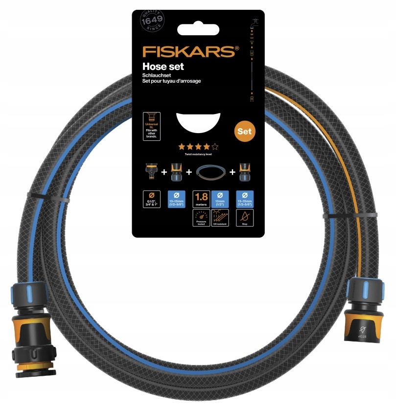 

Fiskars Zestaw Przył Wąż 1/2" 1,8M Q4 1057621