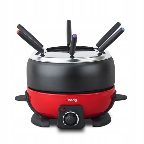 Fondue elektrický gril H.Koenig APL1800 čierny 800 W