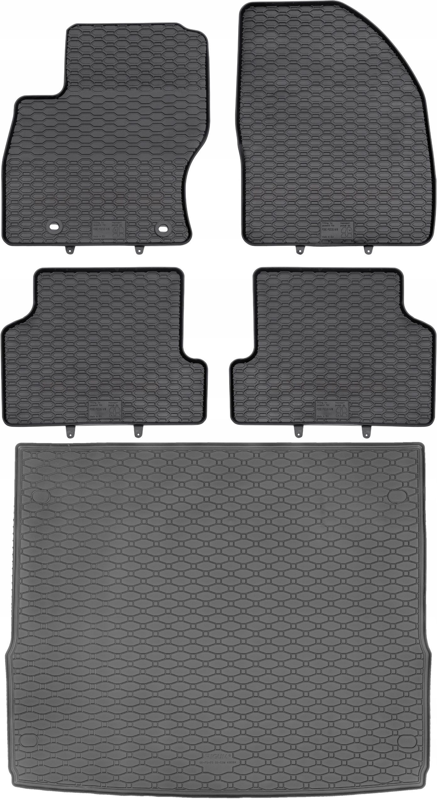 Ford Focus II Kombi od roku 2004-2011. Koberce rohožka do auta