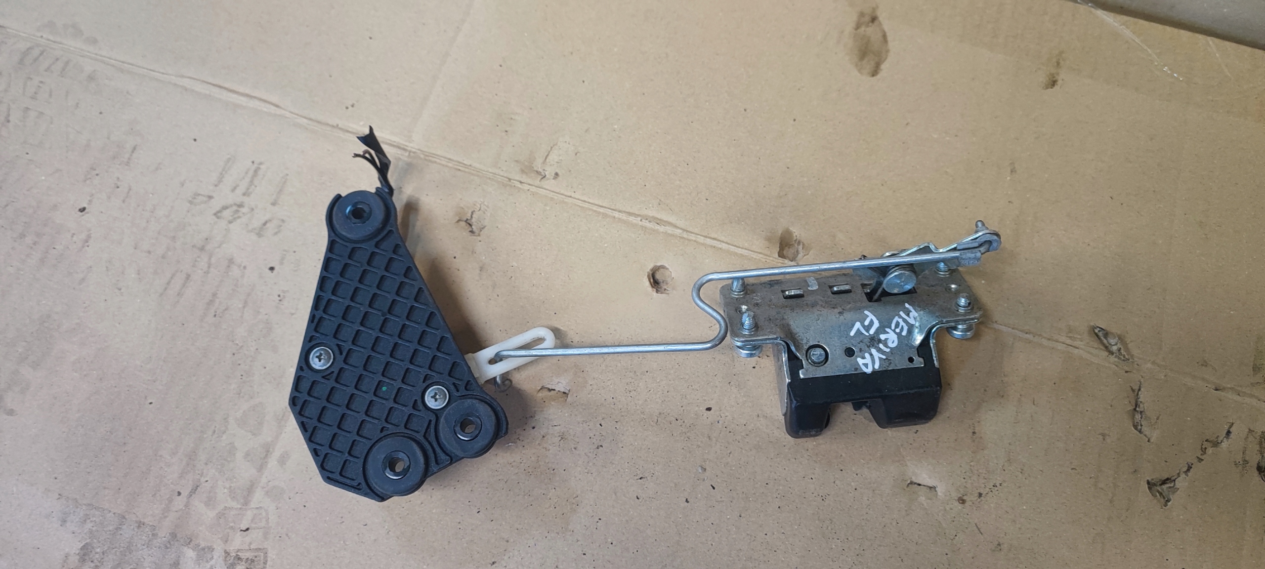 OPEL MERIVA A LIFT handle lock rear part rear bonnet boot + damper Y20Z