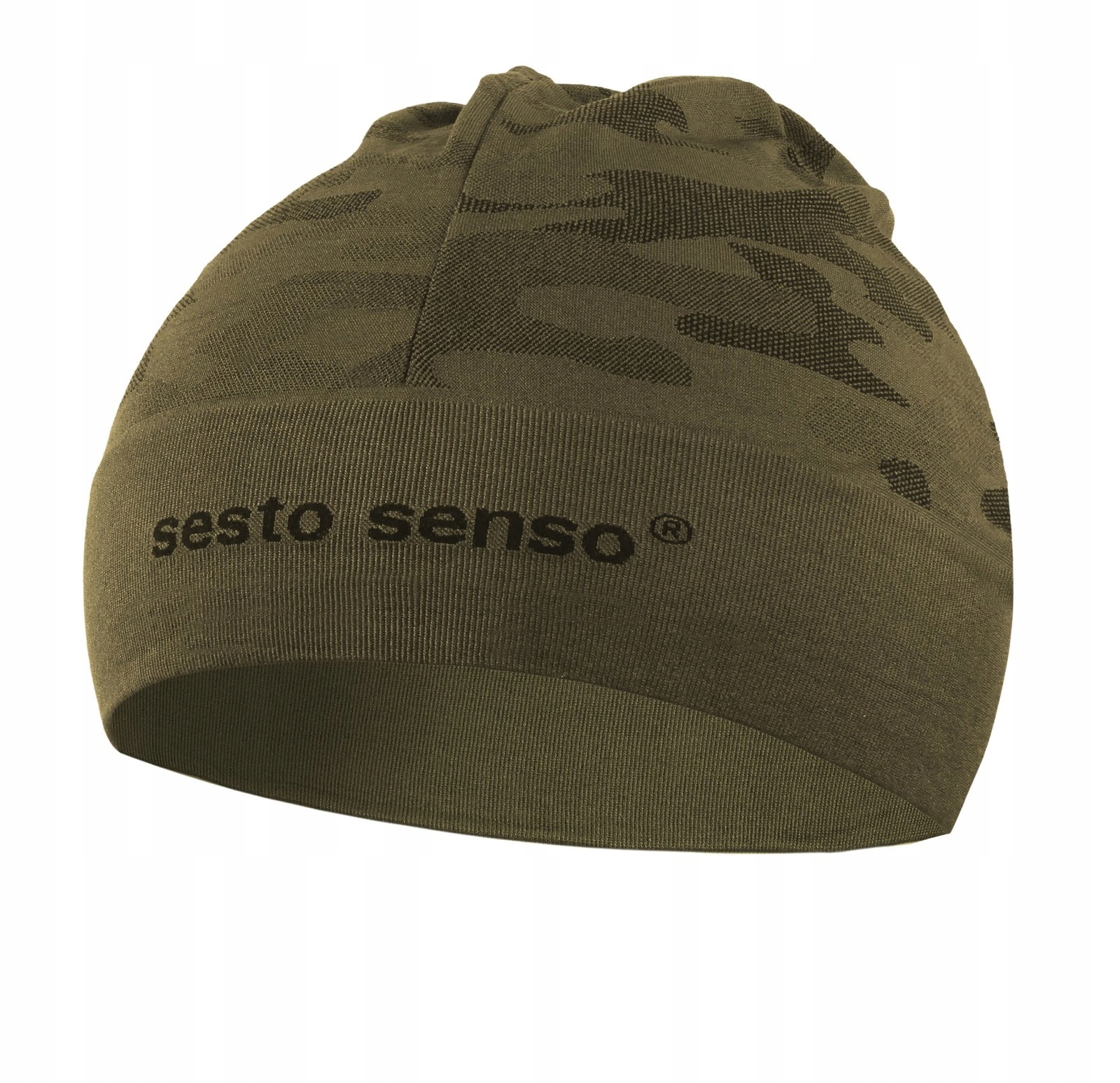 Czapka Militarna Sesto Senso narciarska Snowboard bieganie spacery khaki