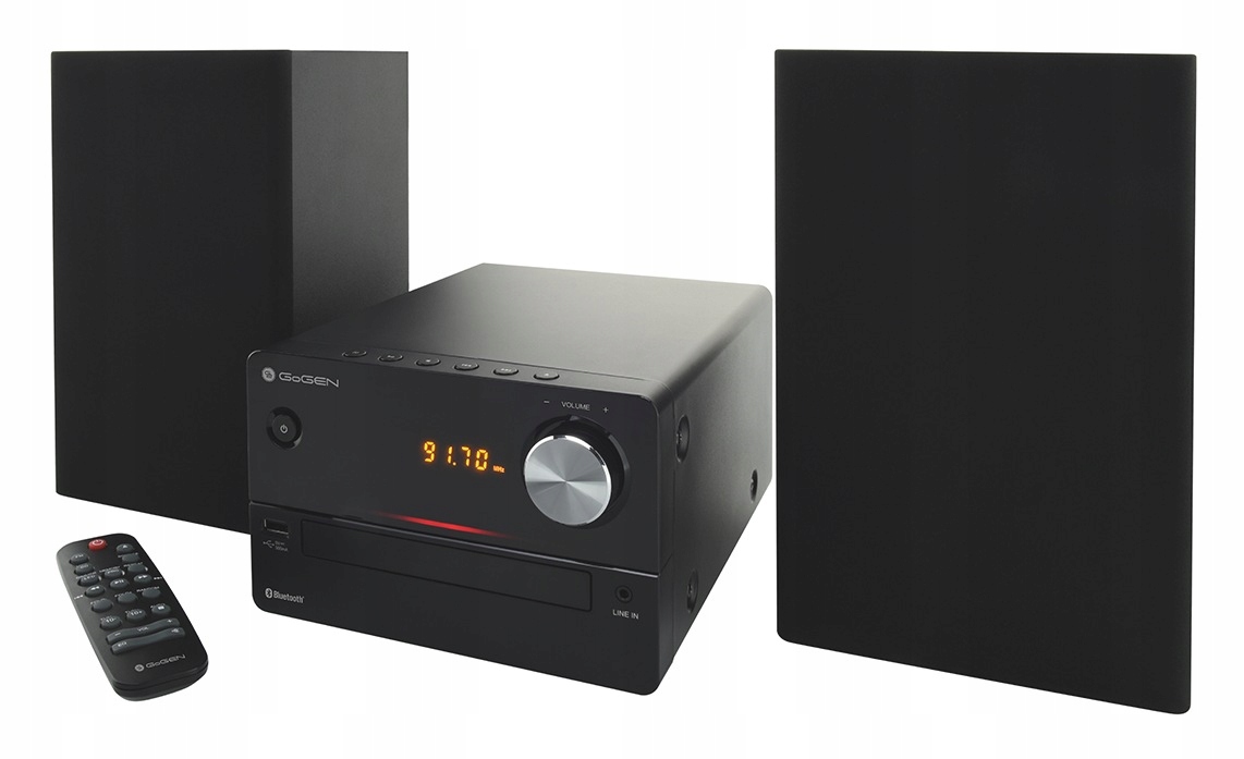 Wieża Bluetooth CD USB MP3 WMA RADIO GoGEN Komunikacja Bluetooth