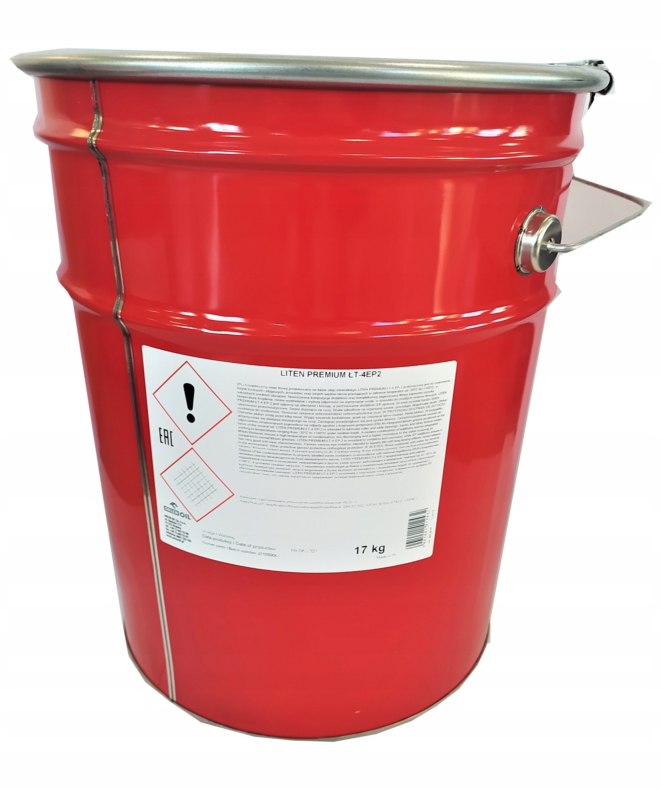 

Orlen Oil Liten Premium Łt 4EP2 17KG.