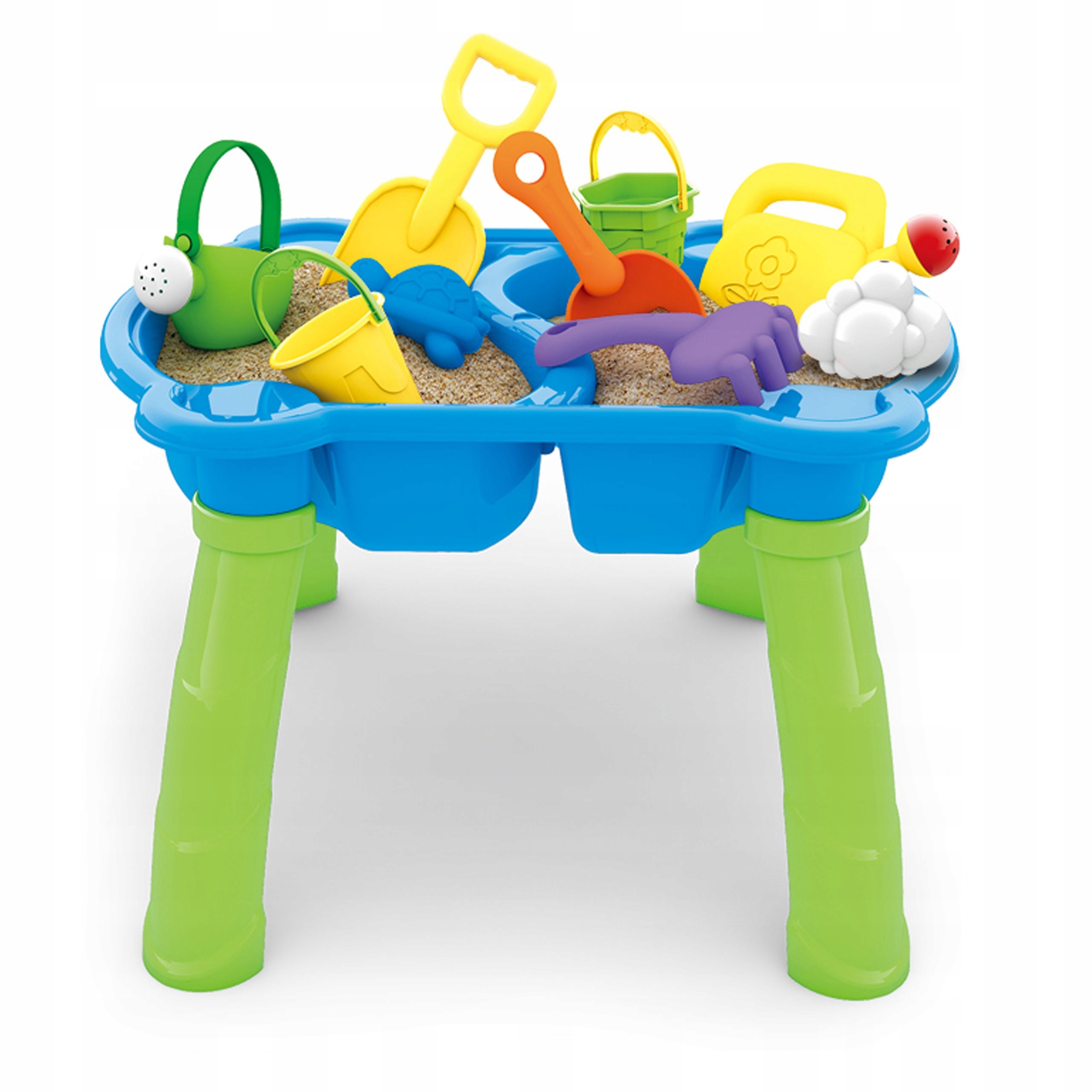 STÓŁ STOLIK WODNY 2w1 PIASKOWNICA XXL 9el. WOOPIE Marka Woopie