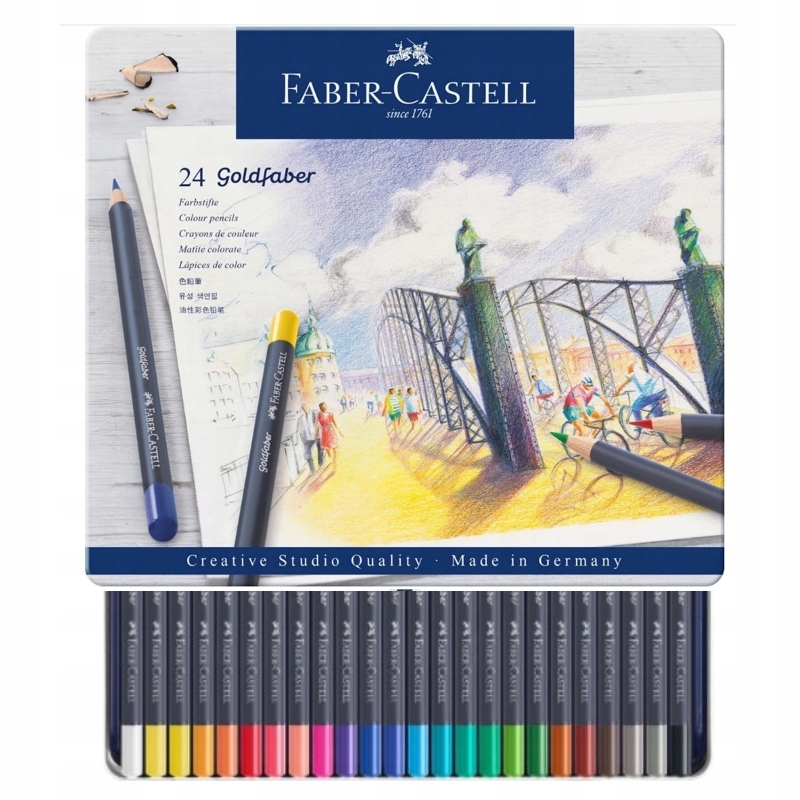 Pastelky Goldfaber Faber-Castell 24 barev