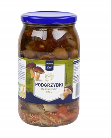 Metro Chef Nakládané podhoubí celé 850 g