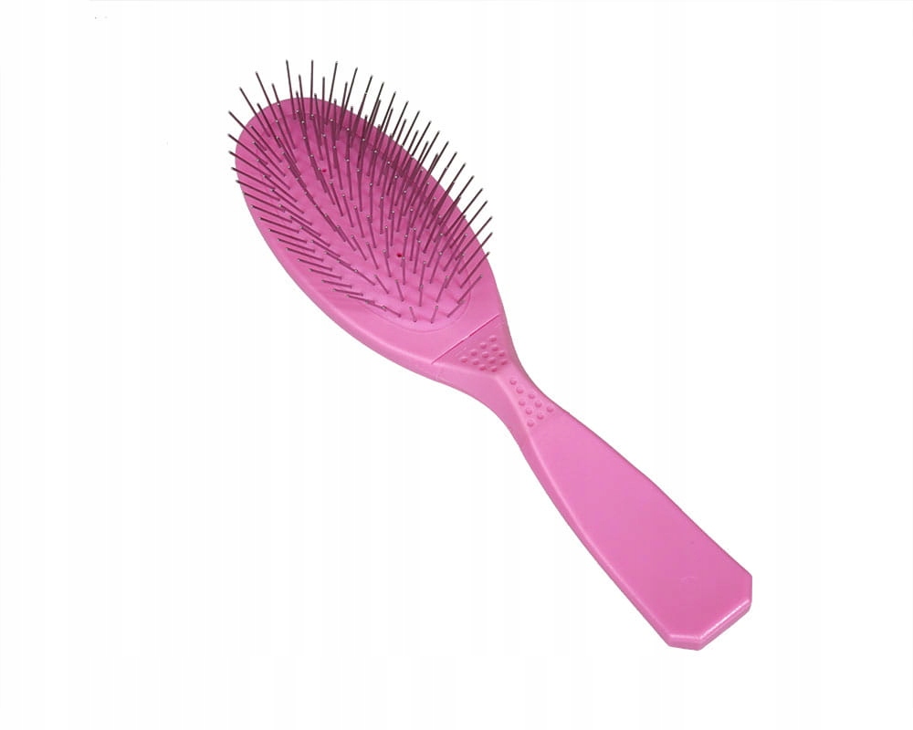 Levně Kartáč Pin Brush malý (s) růžový, středně měkký Madan's