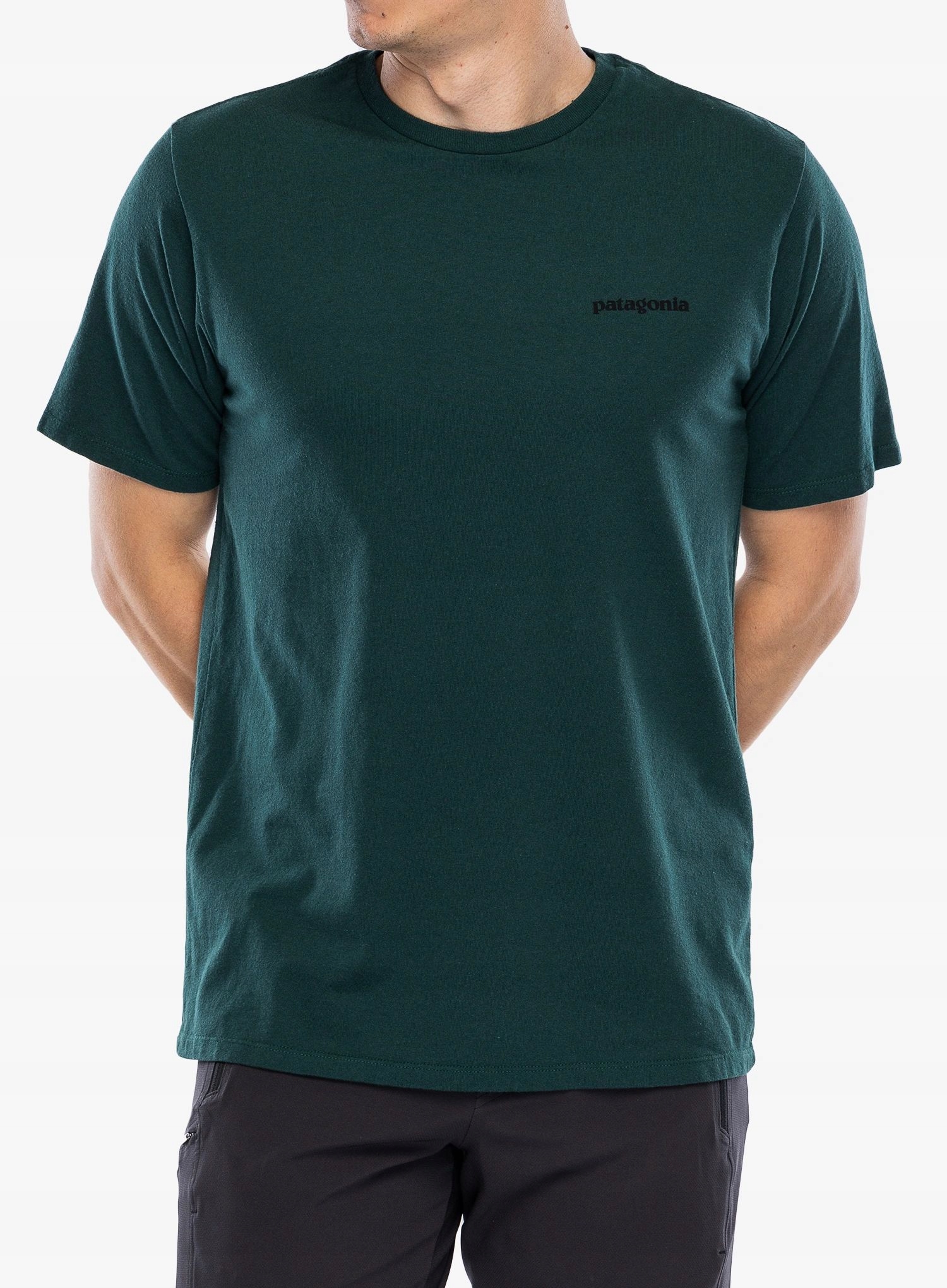 Tričko Patagonia P-6 Logo Responsibili-Tee kaskádovitě zelené S