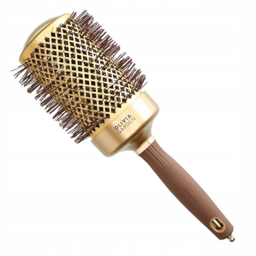 Kartáč Olivia Garden Expert Blowout Shine Gold & Brown 65 mm
