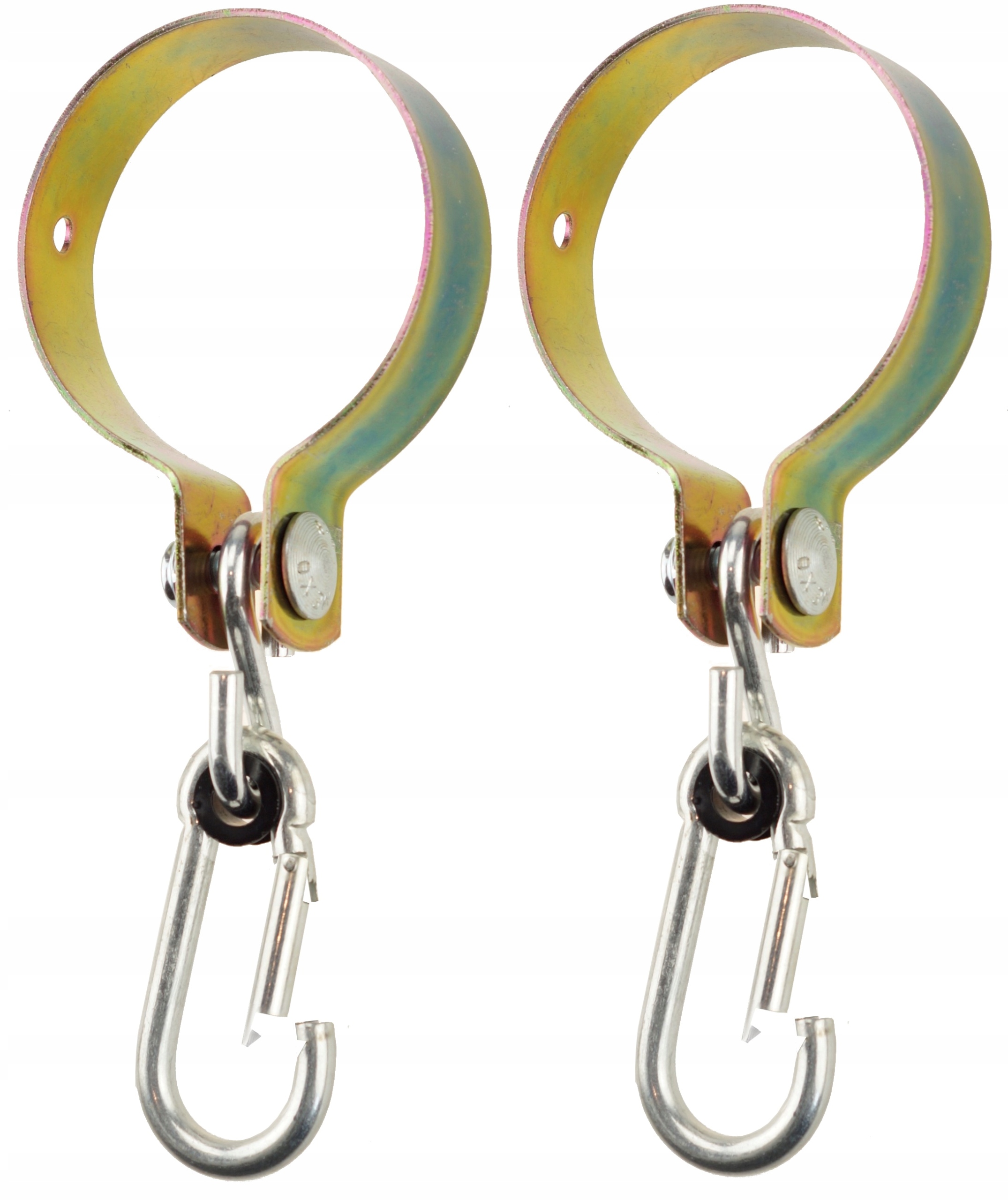 2X OBEJMA HAK HUŚTAWKOWY KARABIŃCZYK MOCOWANIE 50