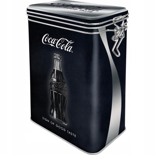 

Metalowa Puszka Z Klipsem Coca Cola 1,4l
