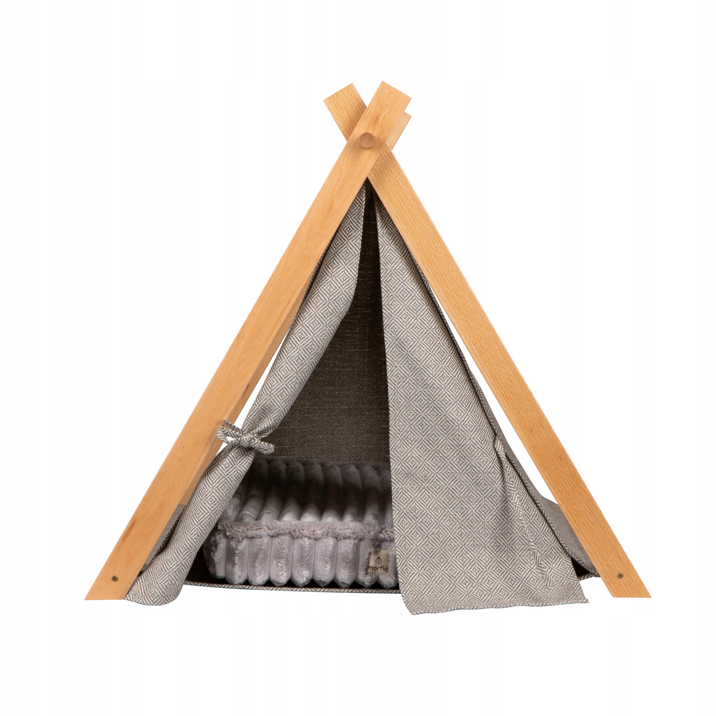 Levně Wigwam Domeček pro psy a kočky Bukové dřevo Modularita Kvalita Morfid Woven